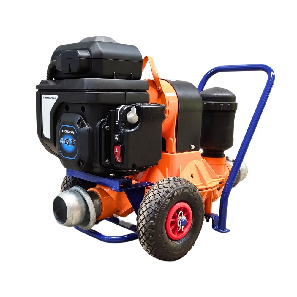 POMPE A MEMBRANE  MOTEUR A BATTERIE HONDA EGX 2KW CHARIOT SIMPLE 20M3H HAUTEUR MAXI 15M CPI SALINA D362MC3EGXCS 