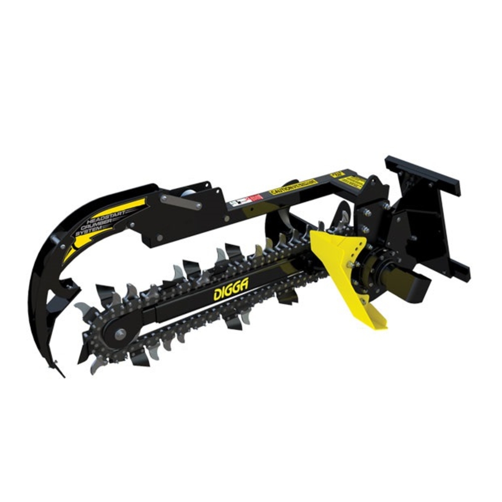 Trancheuse de sol DIGGA MINI BIGFOOT Profondeur max 900mm - Largeur 200 mm DIGGA - MLT000021