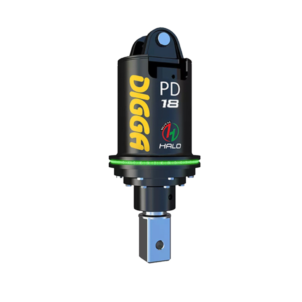 Tarière motoréducteur hydraulique DIGGA PDH18-5 pour mini-pelles de 10 à 20 tonnes - PDH185
