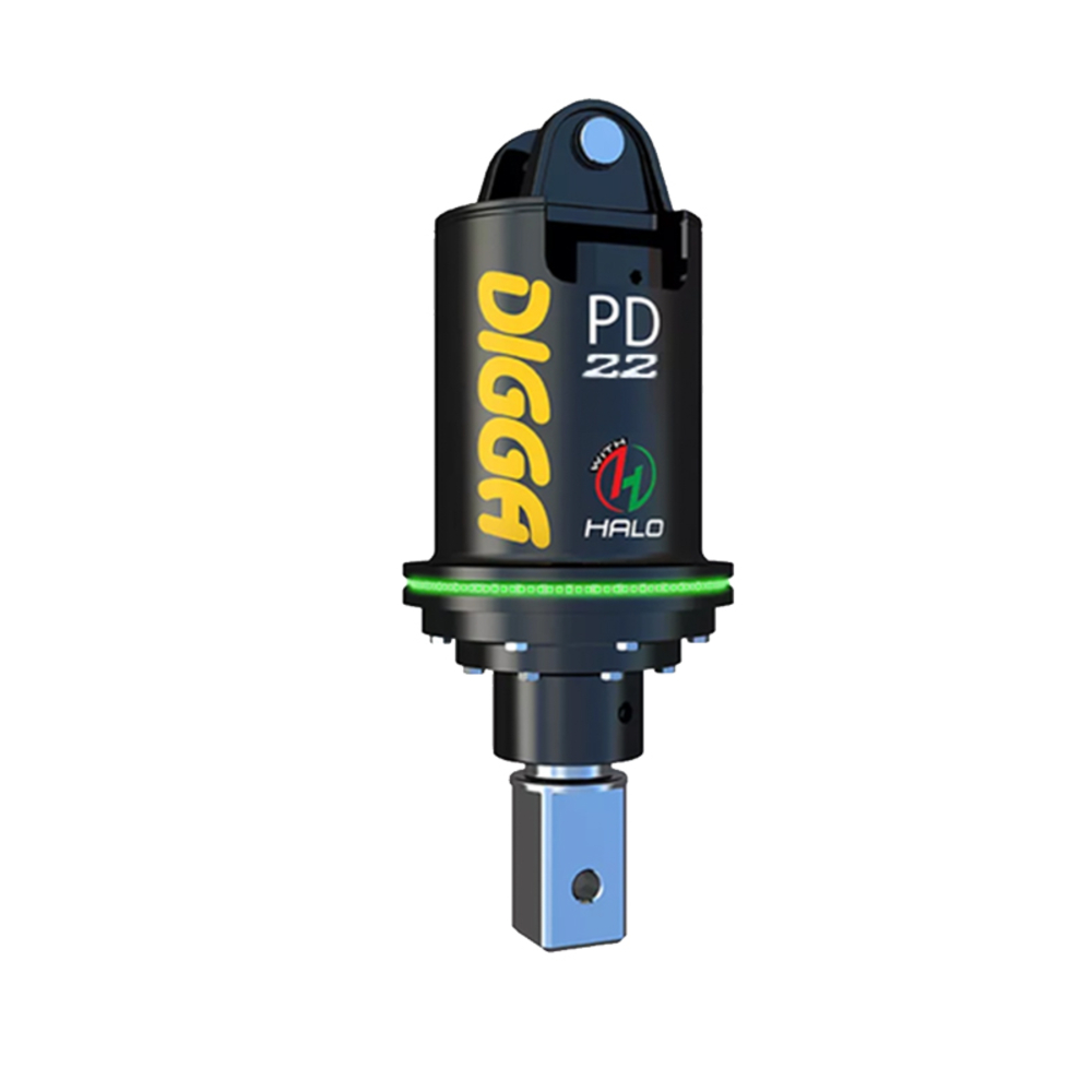 Tarière motoréducteur hydraulique DIGGA PDH22-5 pour mini-pelles de 10 à 20 tonnes - PDH225