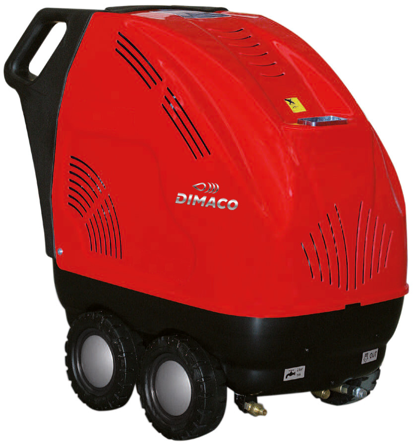 Nettoyeur HP électrique eau chaude 1260 l/h 200 b 10 CV - DIMACO - DIMACTION21200HW