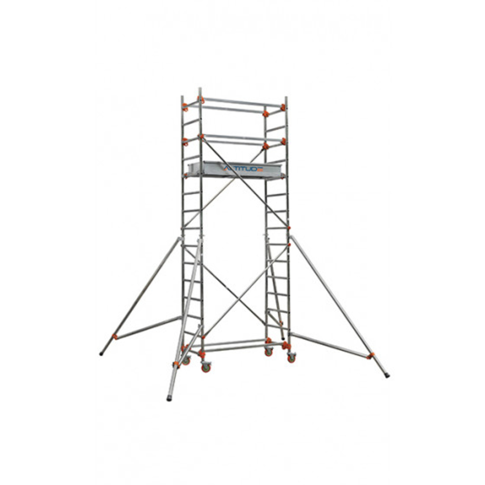 Echafaudage roulant aluminium DUARIB AL135 hauteur travail 6m80 base standard - 513115