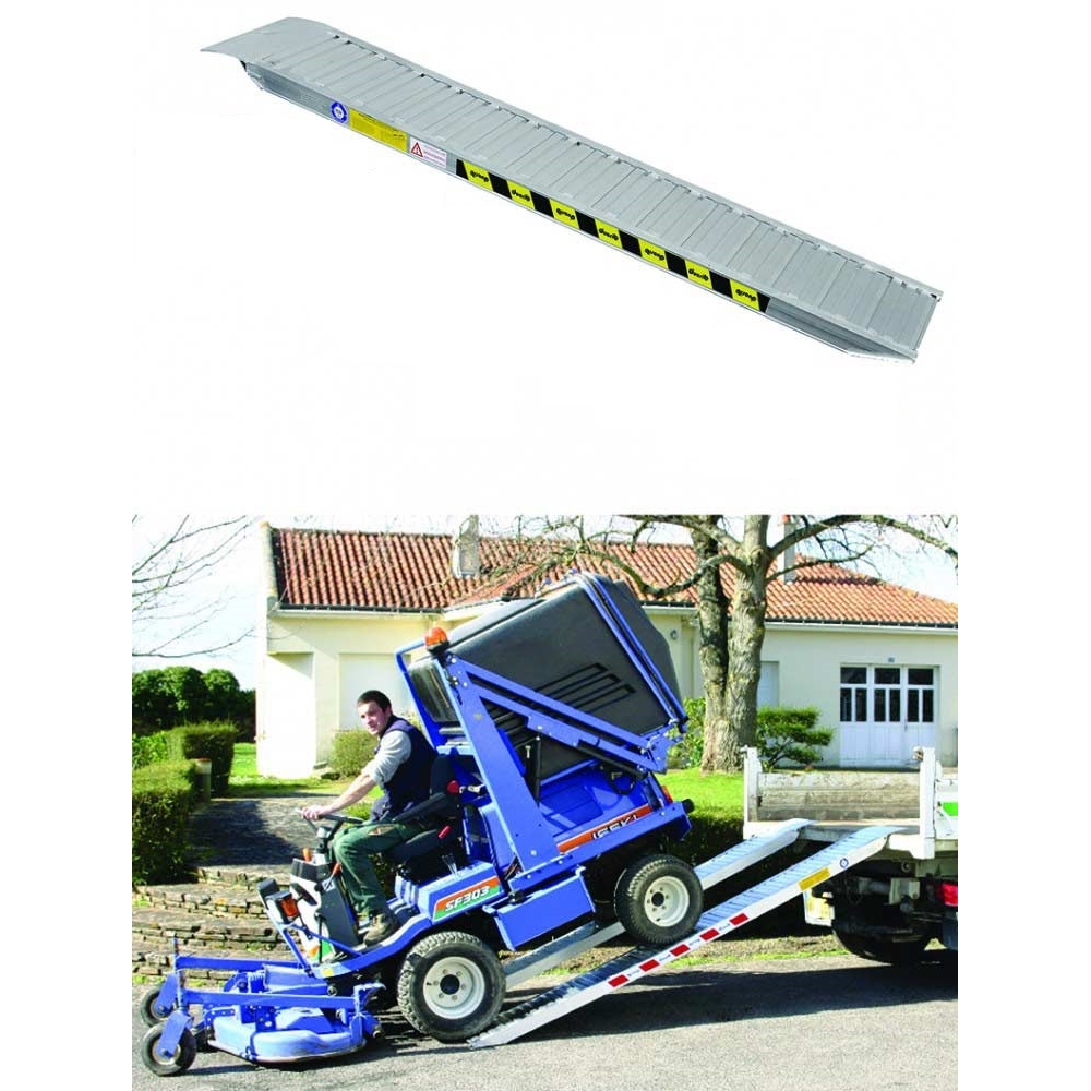 RAMPE ALUMINIUM DUARIB LONGUEUR 1.50 M LARGEUR 0.31M SANS REBORDS(vendu à l'unité)- 67.610