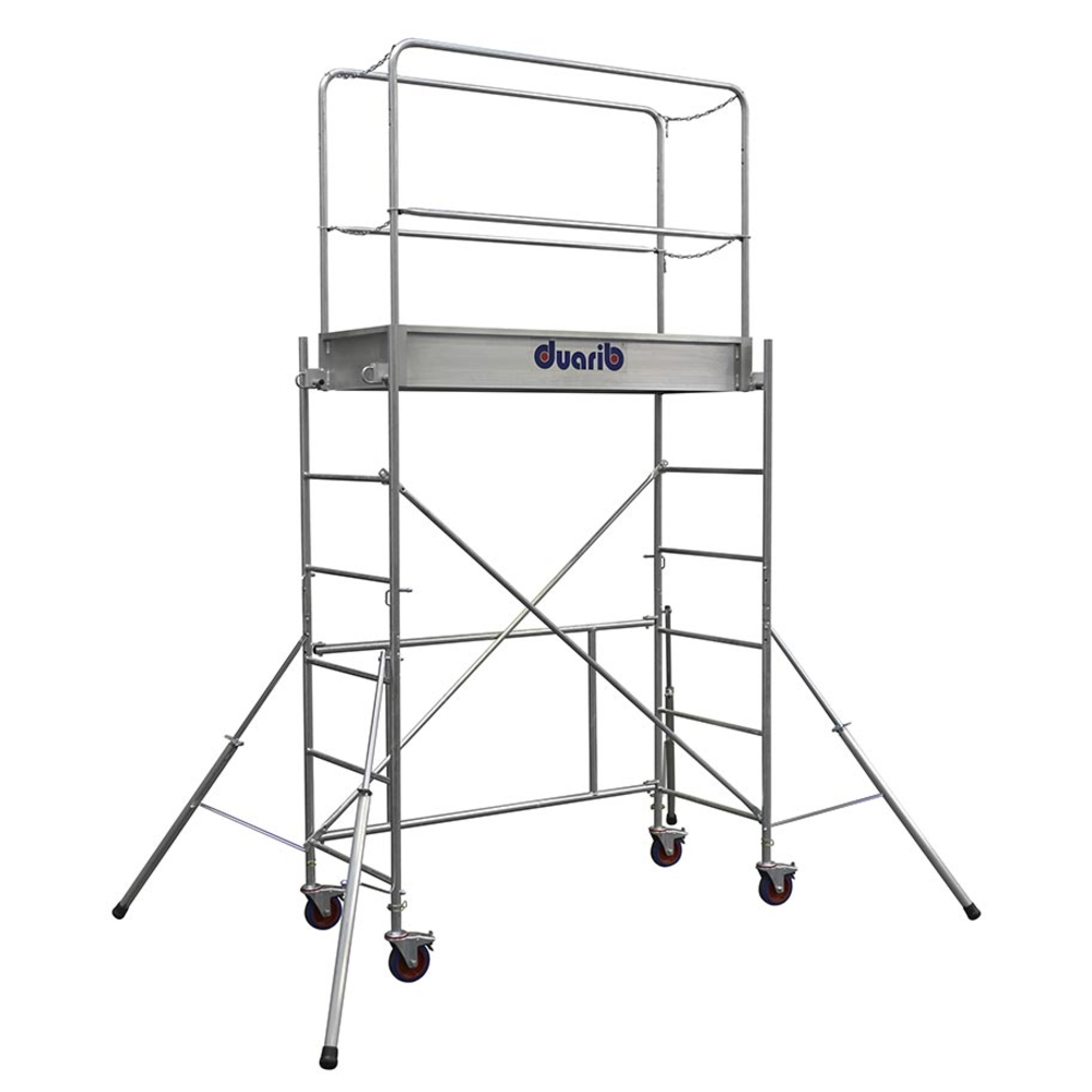 Echafaudage roulant acier Rolly DUARIB hauteur travail 3.80m  - 8015021