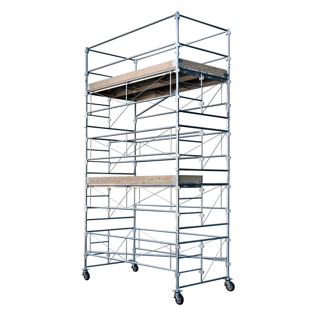 TOUR ROULANTE ACIER DUARIB GALAXY 45 1,5 m x 3 m hauteur travail 12m00 - 8545100