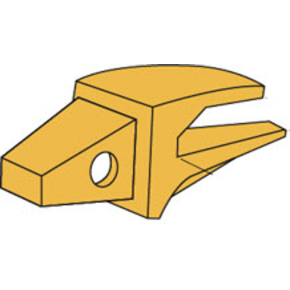 Adapteur type cat t30 bi-branche ep33mm - E 323