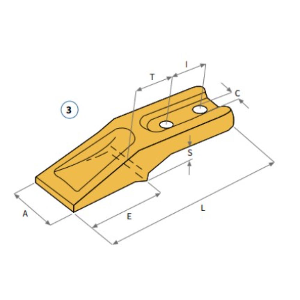 Dents type MINI Z - II  - E5
