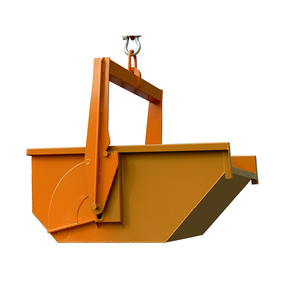 BENNE À TERRE MECANIQUE DÉVERSEMENT À PALONNIER 1250L - EICHINGER - 1045M13