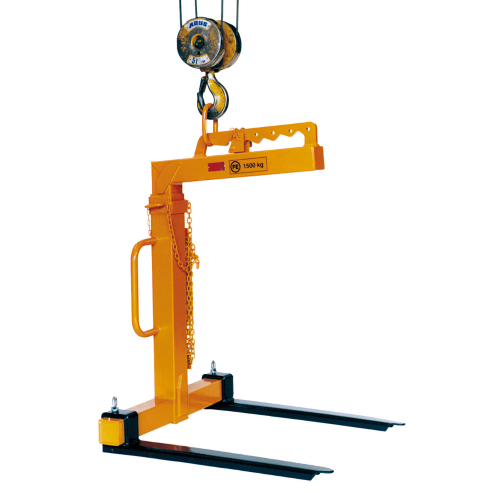 Lève-palette EICHINGER équilibrage manuel écartement et hauteur réglable 1500 Kg-10533