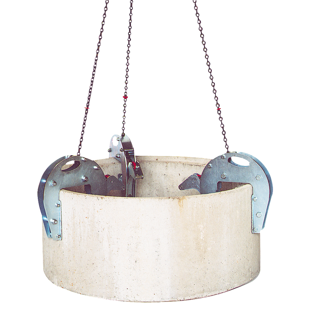 Pince à regard béton EICHINGER tri-crochets automatique 3 T - 10635