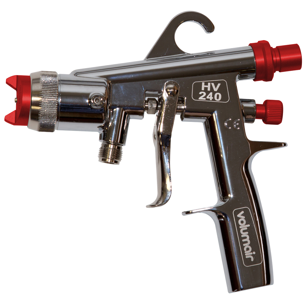 Pistolet peinture sans godet HV240 pour turbine EUROMAIR - 1000203