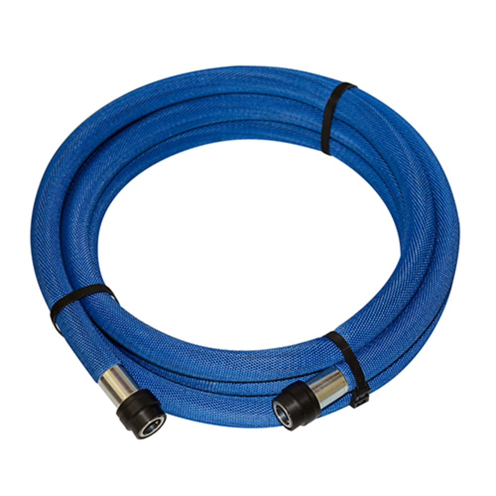 Tuyau air turbine VOLUMAIR 4 mètres avec raccords rapides à billes - EUROMAIR - 1000403