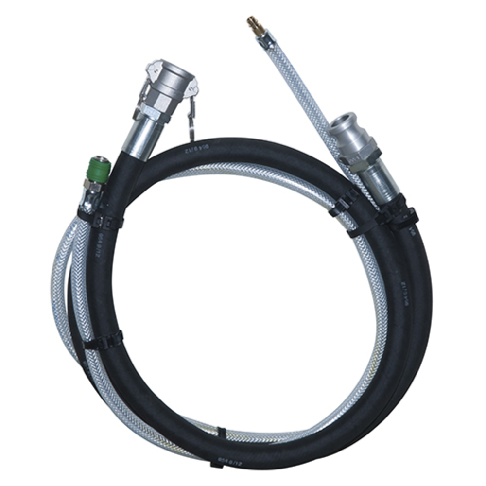 Tuyau air produit ø 19 x 2 mètres 4 & 6P pour pistolet AC-75-P - EUROMAIR - 11121