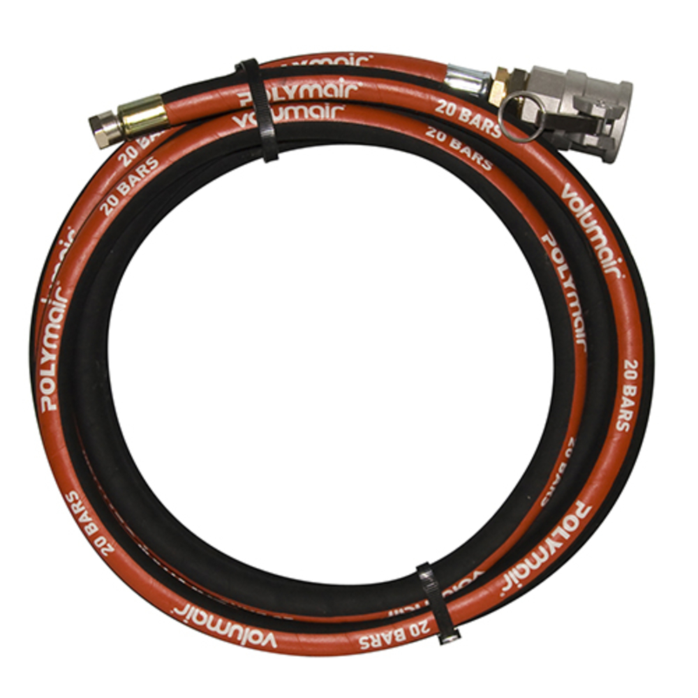 Tuyau peinture ø 12 x 10 mètres POLYMAIR 4 - EUROMAIR - 11889