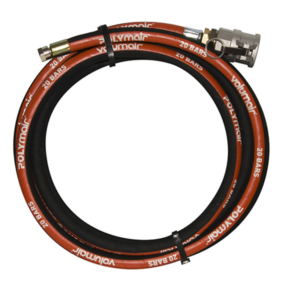 Tuyau peinture ø 12 x 15 mètres POLYMAIR 4 - EUROMAIR - 11937