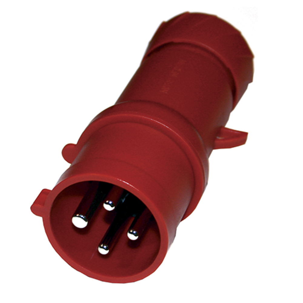 Prise électrique D mâle 3P + T 32A avec inverseur de phase - EUROMAIR - 12267