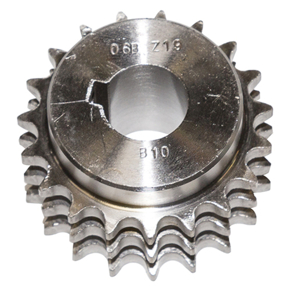 Pignon triple 19 dents cardeuse - EUROMAIR - 14402