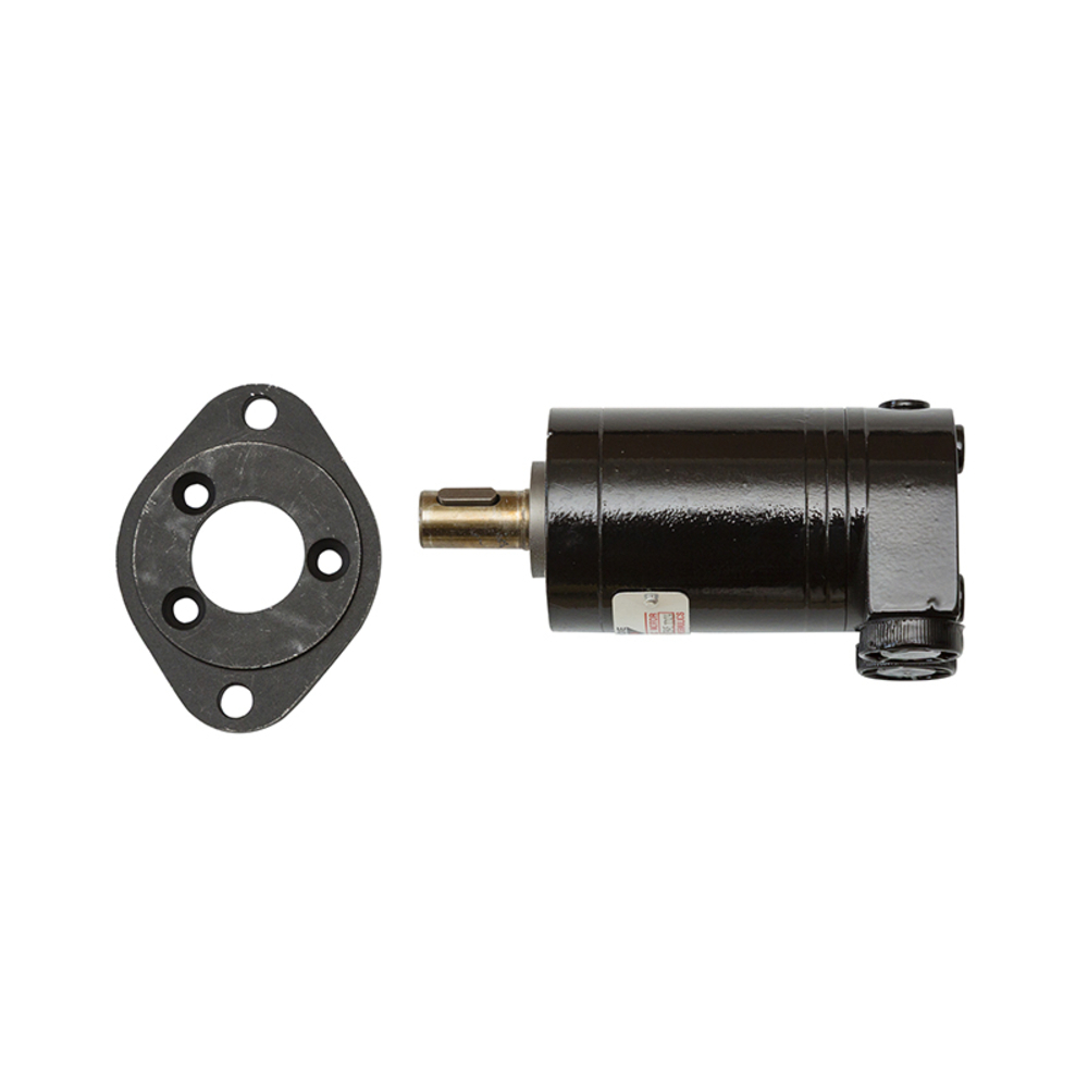 Moteur hydraulique OMT 12cc, 2 trous avec flasque, arbre cyl. 16 mm - EUROMAIR - 14528