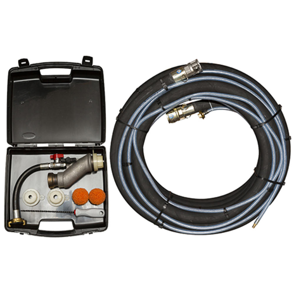 Kit traditionnel, lance alu + buses + tuyau air-produit ø 35 x 20 m - EUROMAIR - 14736
