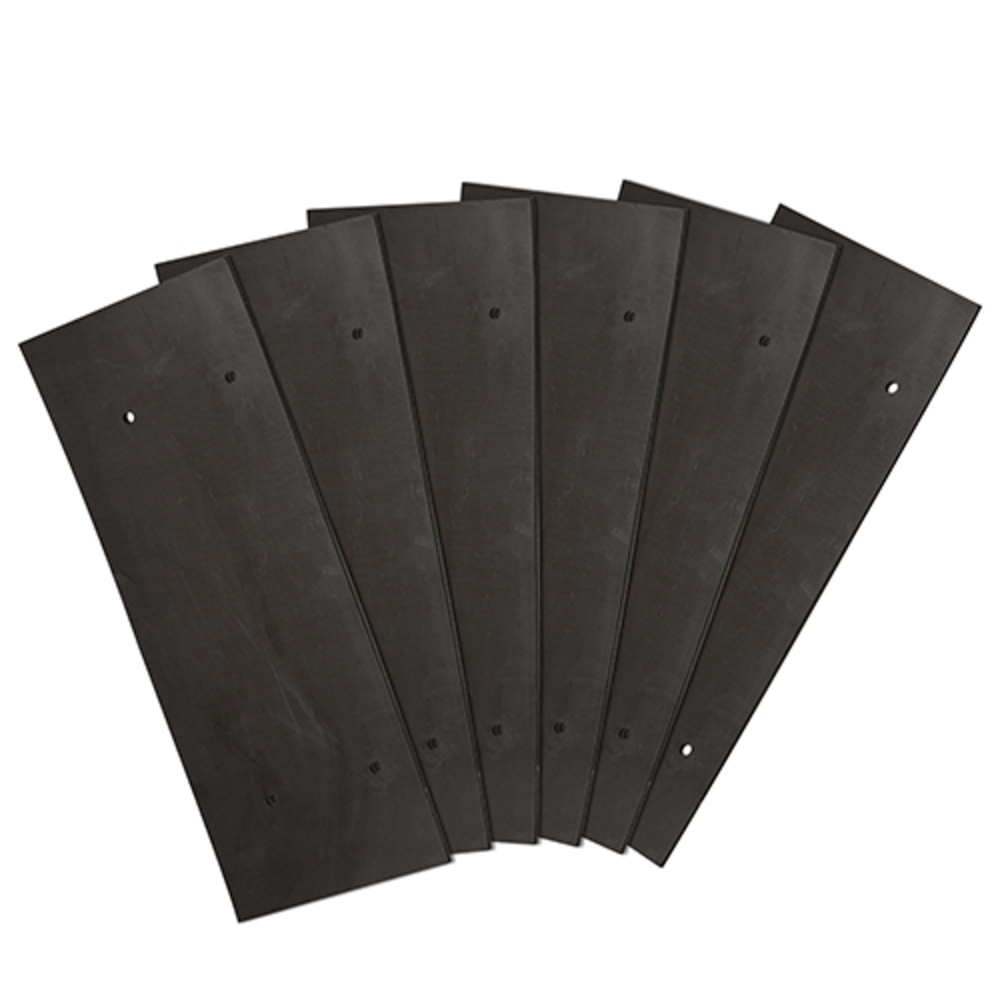 Jeu de 6 pales caoutchouc distributeur TURBISOL 200 - EUROMAIR - 14763