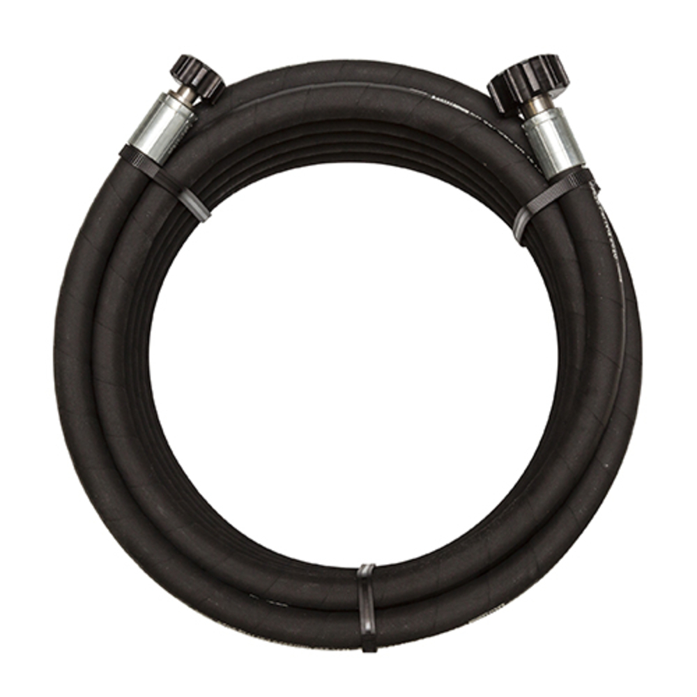 Tuyau produit ø 16 x 10 m, raccords rapides F1