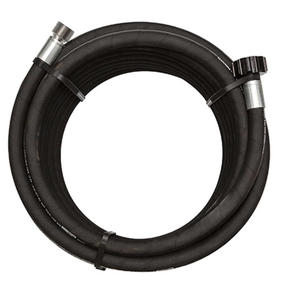 Rallonge tuyau produit ø 19 x 17,5 m, raccords rapides M-F 1