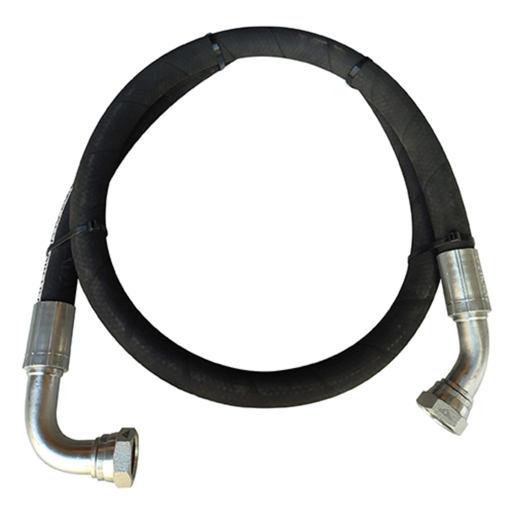 Flexible pompe hydraulique 37 cc(banjo prensar)-radiateur (inferieur)-225º D200 - EUROMAIR - 20416