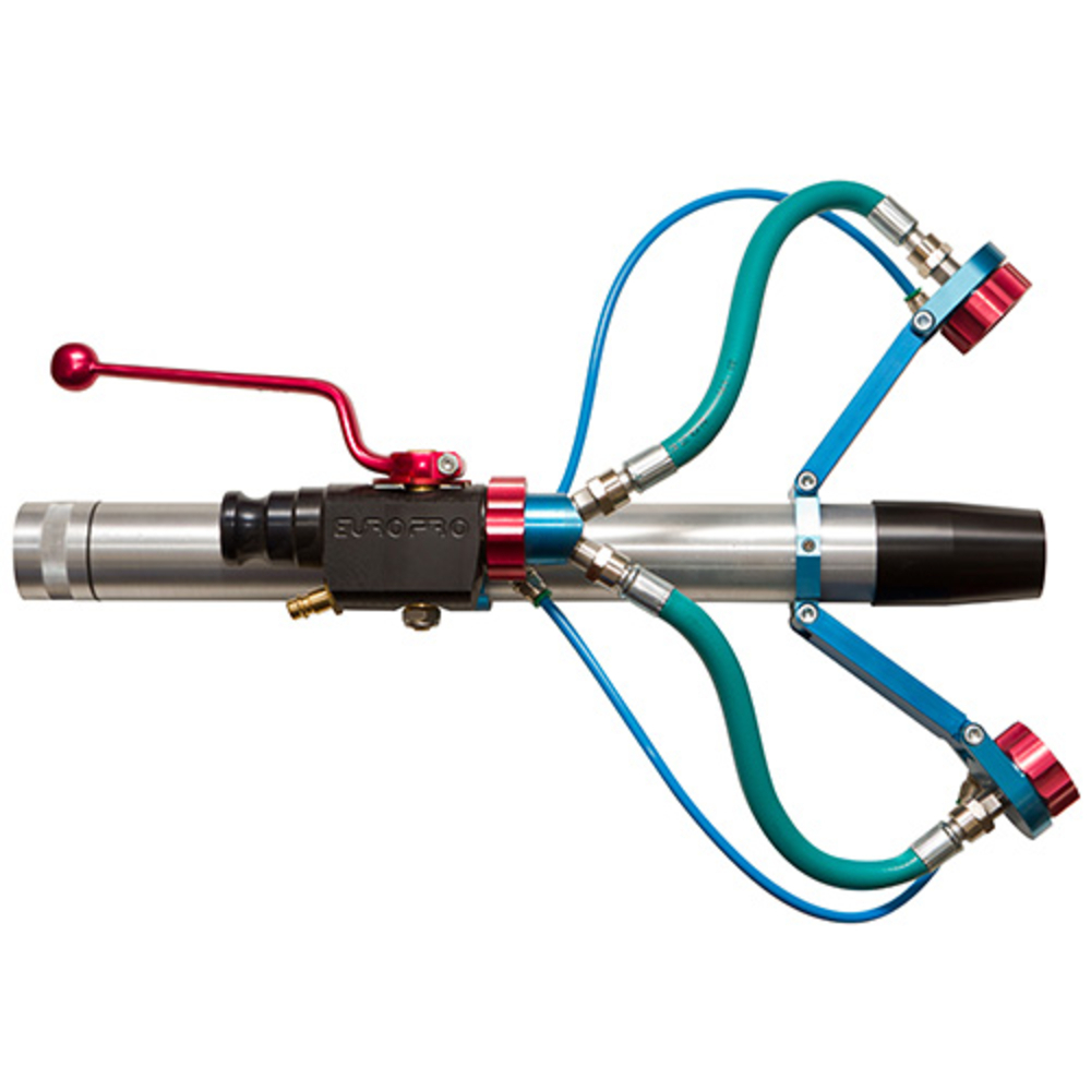 Lance chanvre & chaux ø 50 - 2 têtes seule - EUROMAIR - 30388