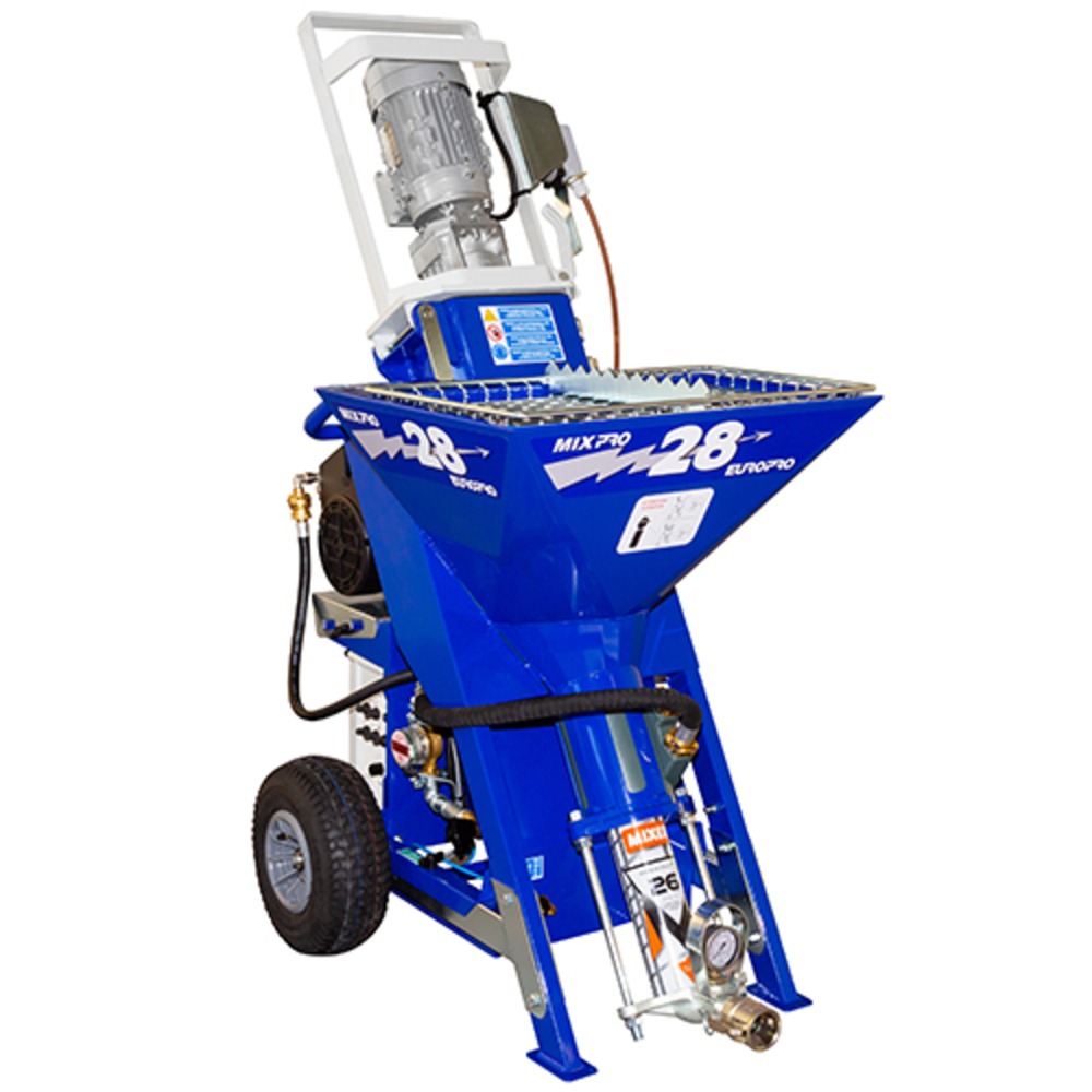 Machine à malaxage EUROMAIR continu MIXPRO 28 - 2,2 kW Ragréage complète - 30710