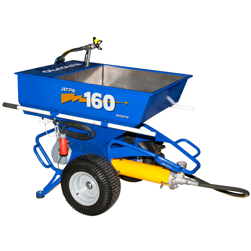 Machine à pulvériser JETPRO 160 complète - 400V TETRA EUROMAIR - 30815