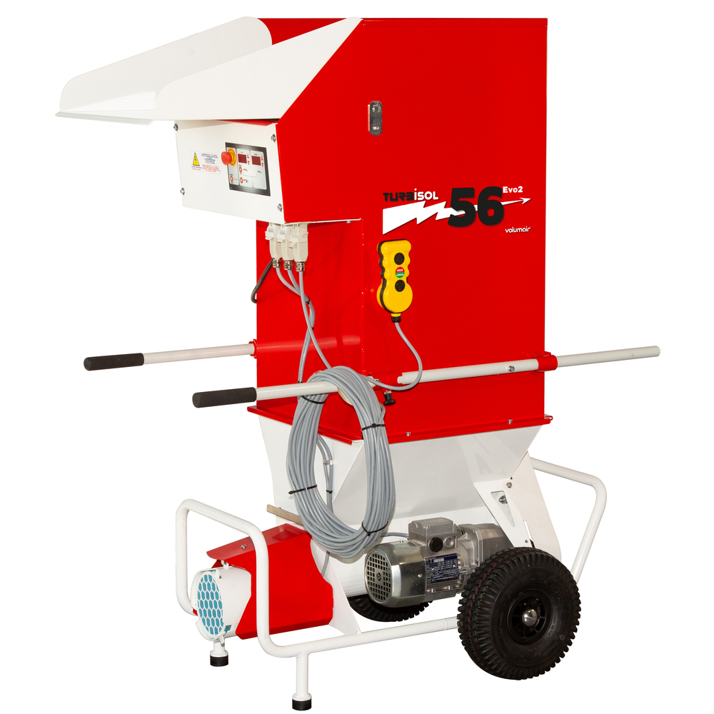 Machine à projeter basse pression cardeuse TURBISOL 56 EUROMAIR - 30834