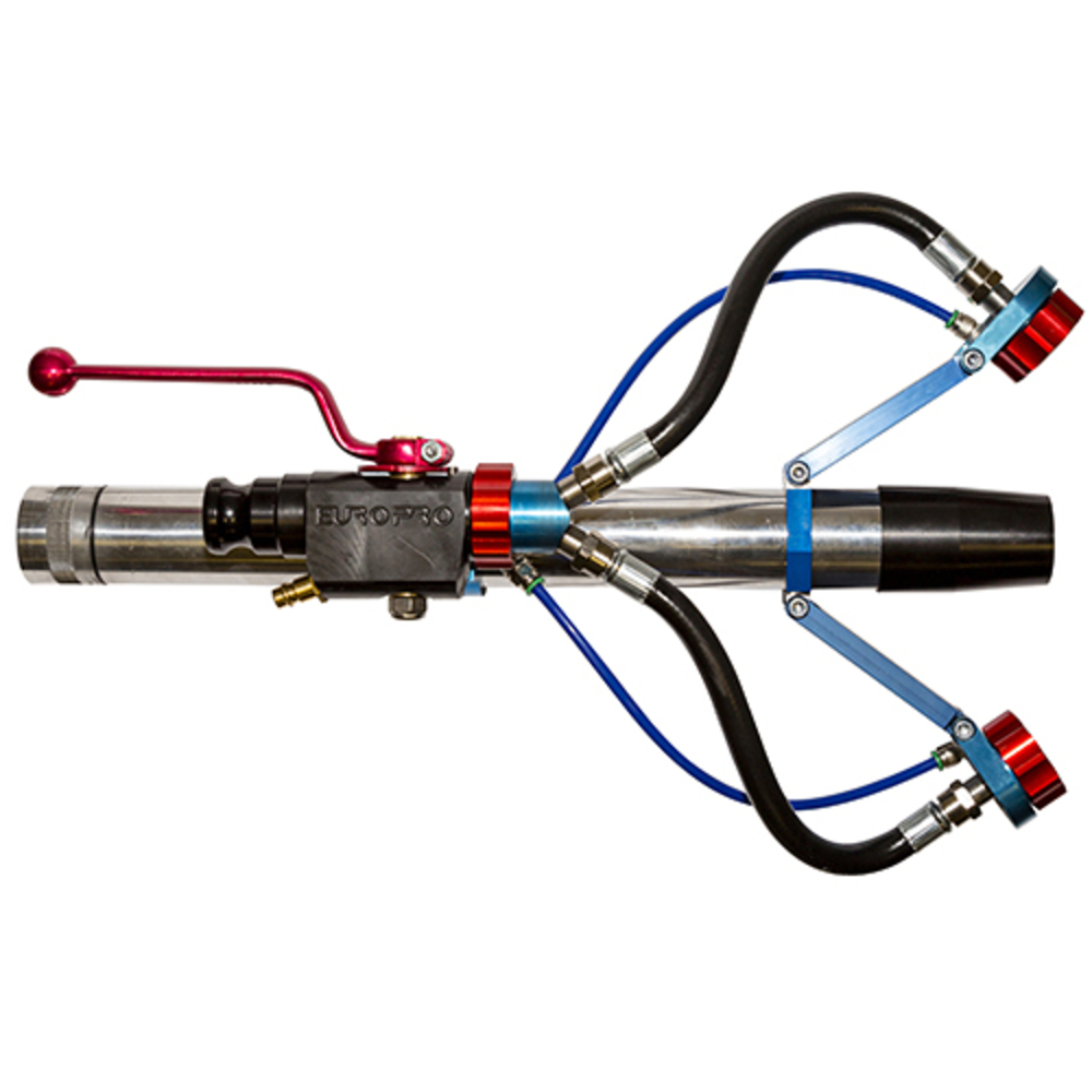 Lance chanvre & chaux ø 63 - 2 têtes seule - EUROMAIR - 30971