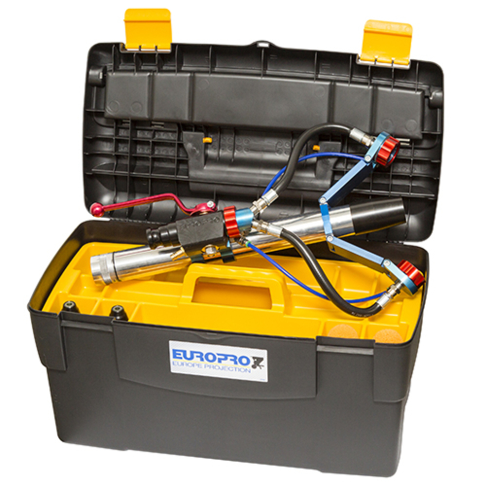 Lance chanvre & chaux ø 63 - 2 têtes en coffret - EUROMAIR - 30972