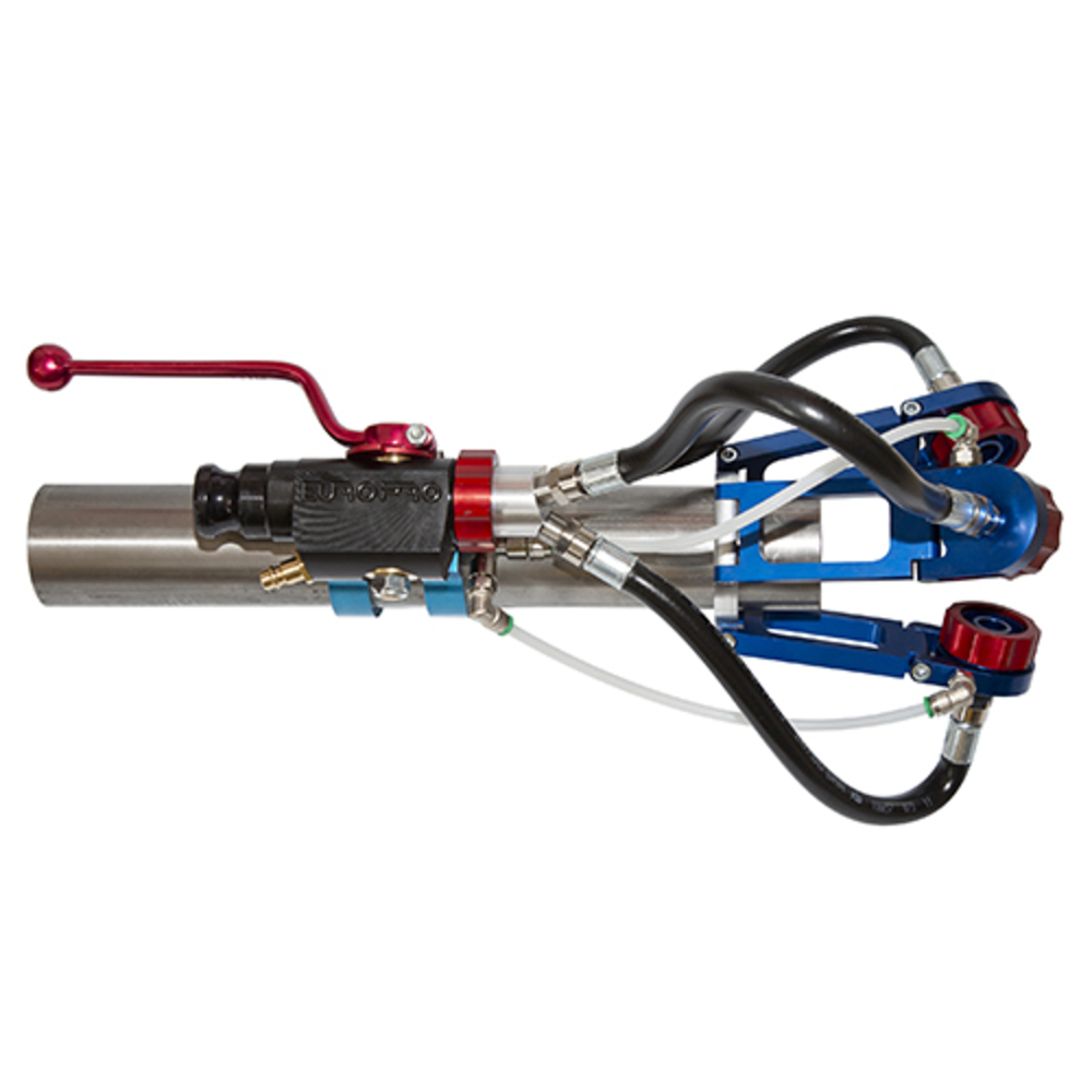 Lance chanvre & chaux ø 63 - 3 têtes seule - EUROMAIR - 30995