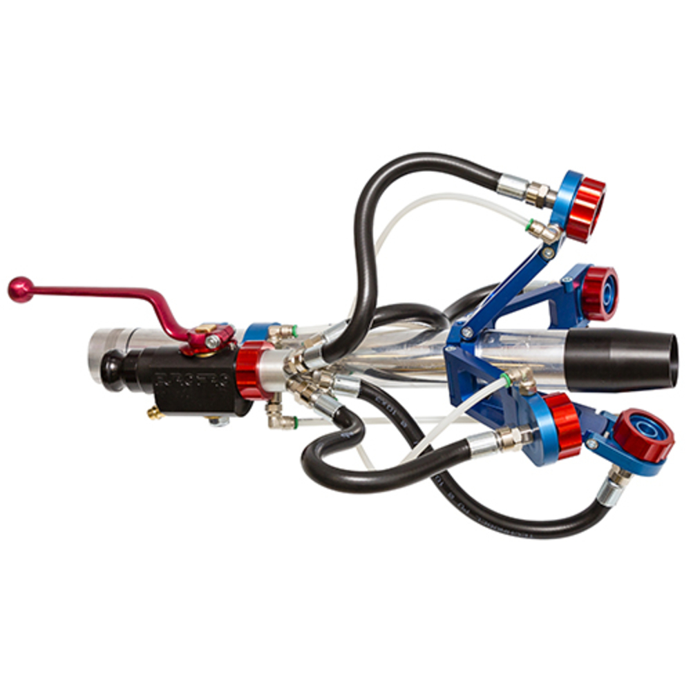 Lance chanvre & chaux ø 50 - 4 têtes seule - EUROMAIR - 40036