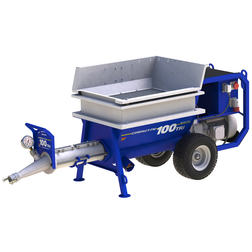 Machine à chape liquide COMPACT-PRO 100 Tri - EUROMAIR - 40080