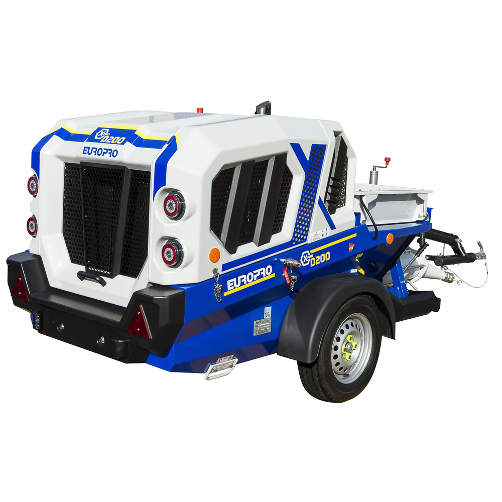 Machine à chape liquide X-PRO D200 - stage V 36 kW - EUROMAIR - 40095