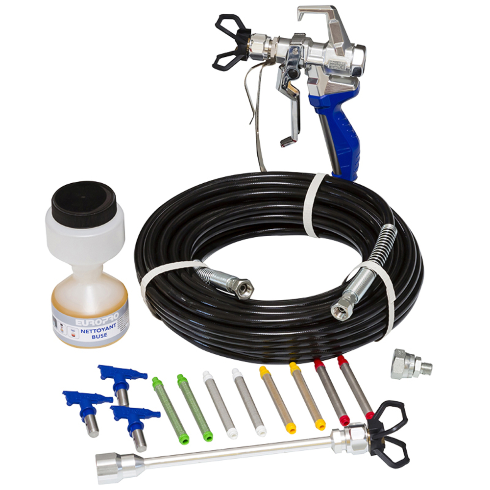 Kit pulvérisation complet pistolet PAINTSPRAY - EUROMAIR - 51000