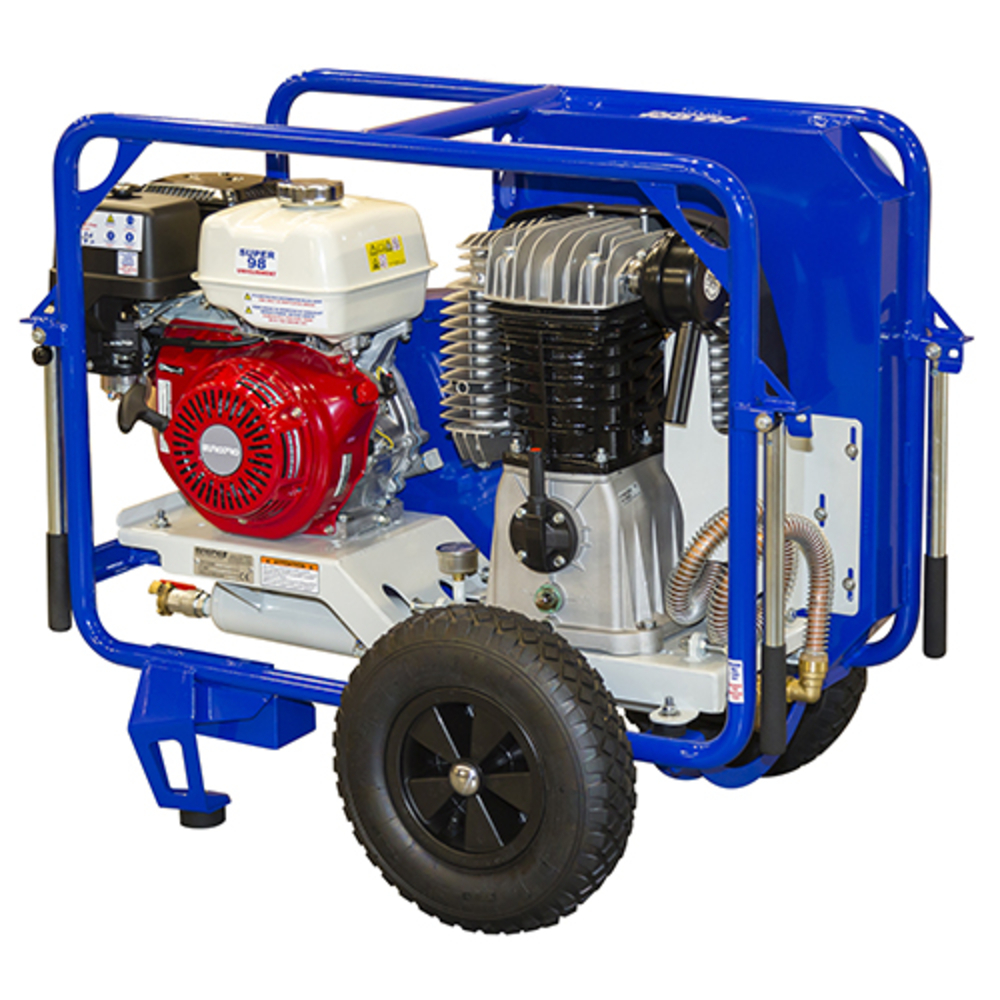 Compresseur EUROPRO 100 TH 13cv HONDA démarrage électrique - EUROMAIR - 80365