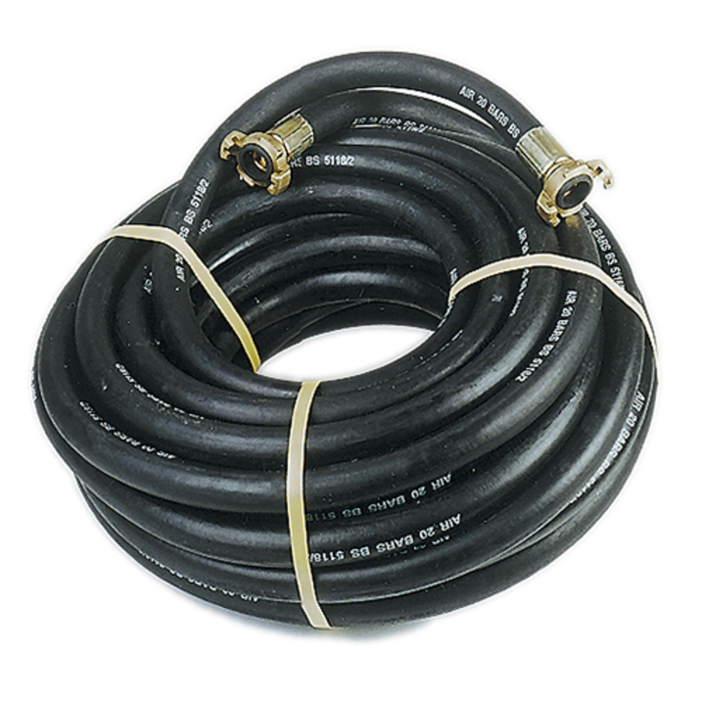 Rallonge air ø 19 x 20 mètres caoutchouc Geka - EUROMAIR - 90451
