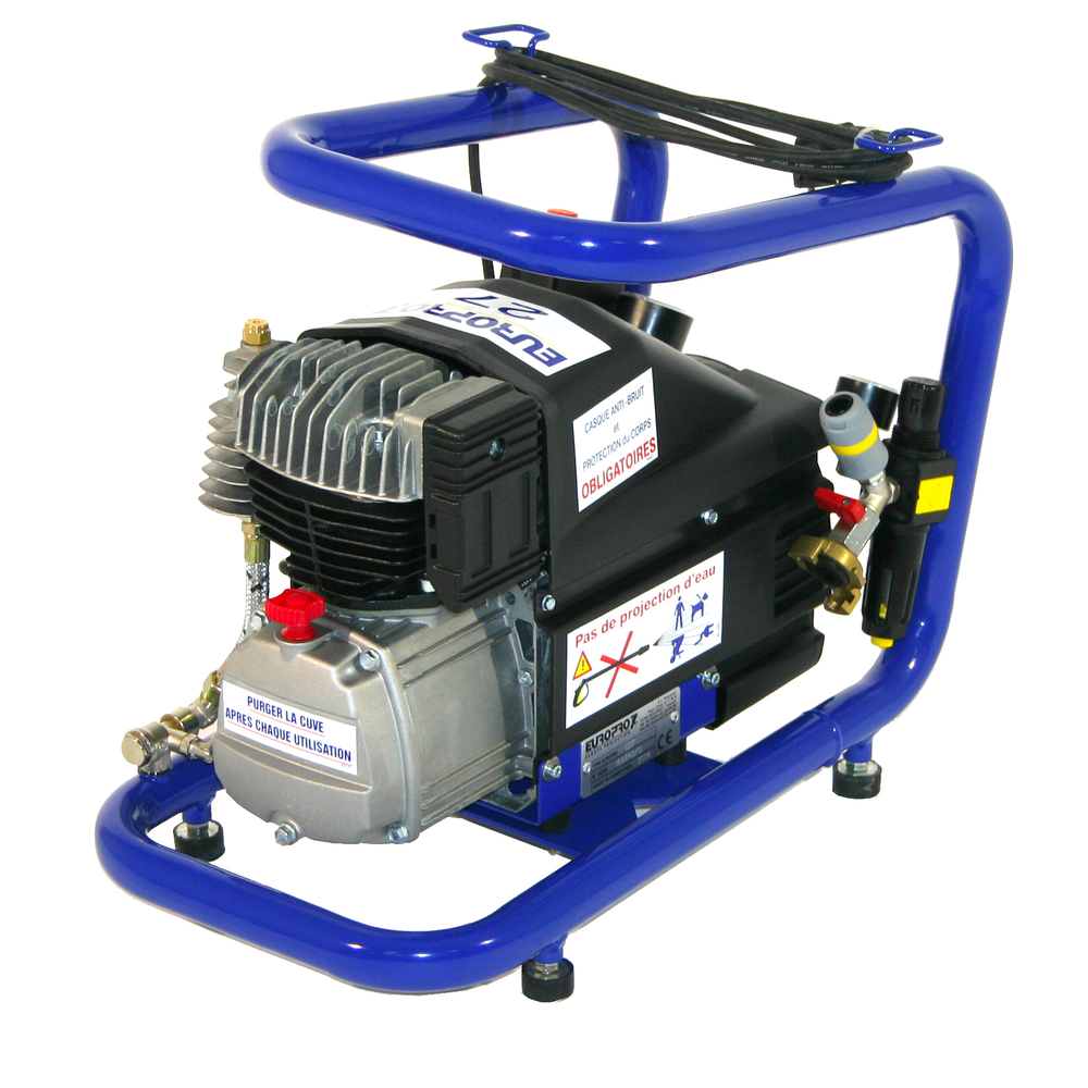 Compresseur compact 10 bar 284 L/min EUROPRO 27 EUROMAIR 91327