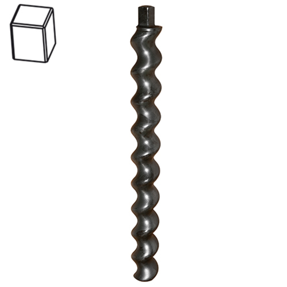 Rotor pompe MIXER MP12L tête carrée - EUROMAIR - MI7009021001