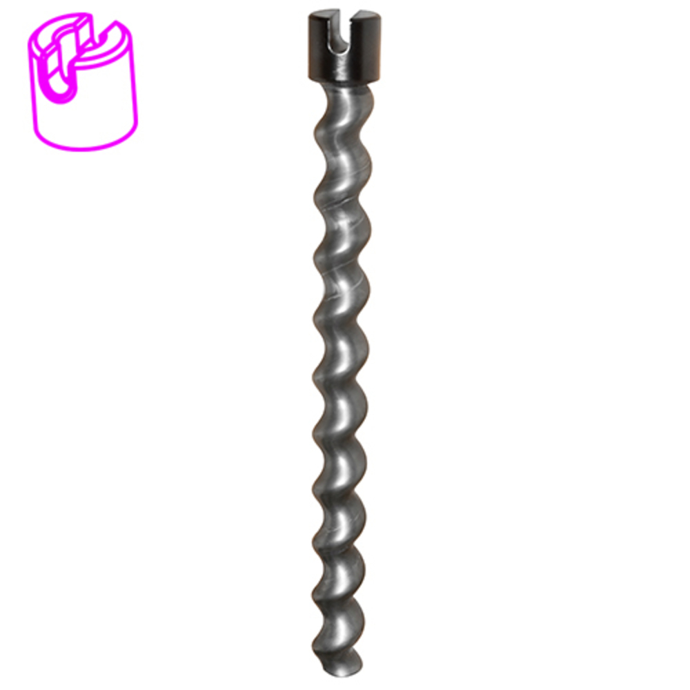 Rotor pompe MIXER VG 55-11 tête fendue - EUROMAIR - MI7009023000