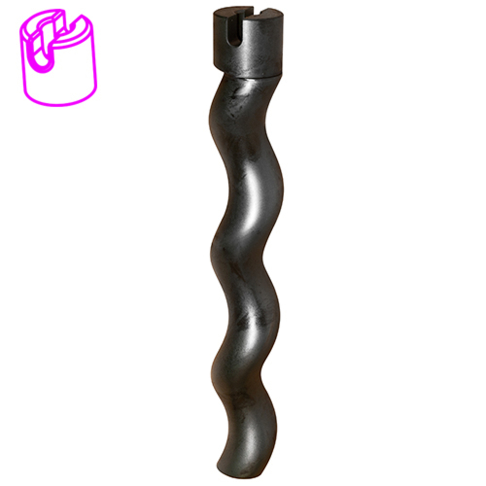 Rotor pompe MIXER OSCAR tête fendue - EUROMAIR - MI7009028000