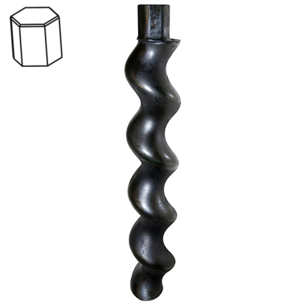 Rotor pompe MIXER 75-15 / 1,5L7 tête hexagonale 51,5 x 59 - EUROMAIR - MI7009054000