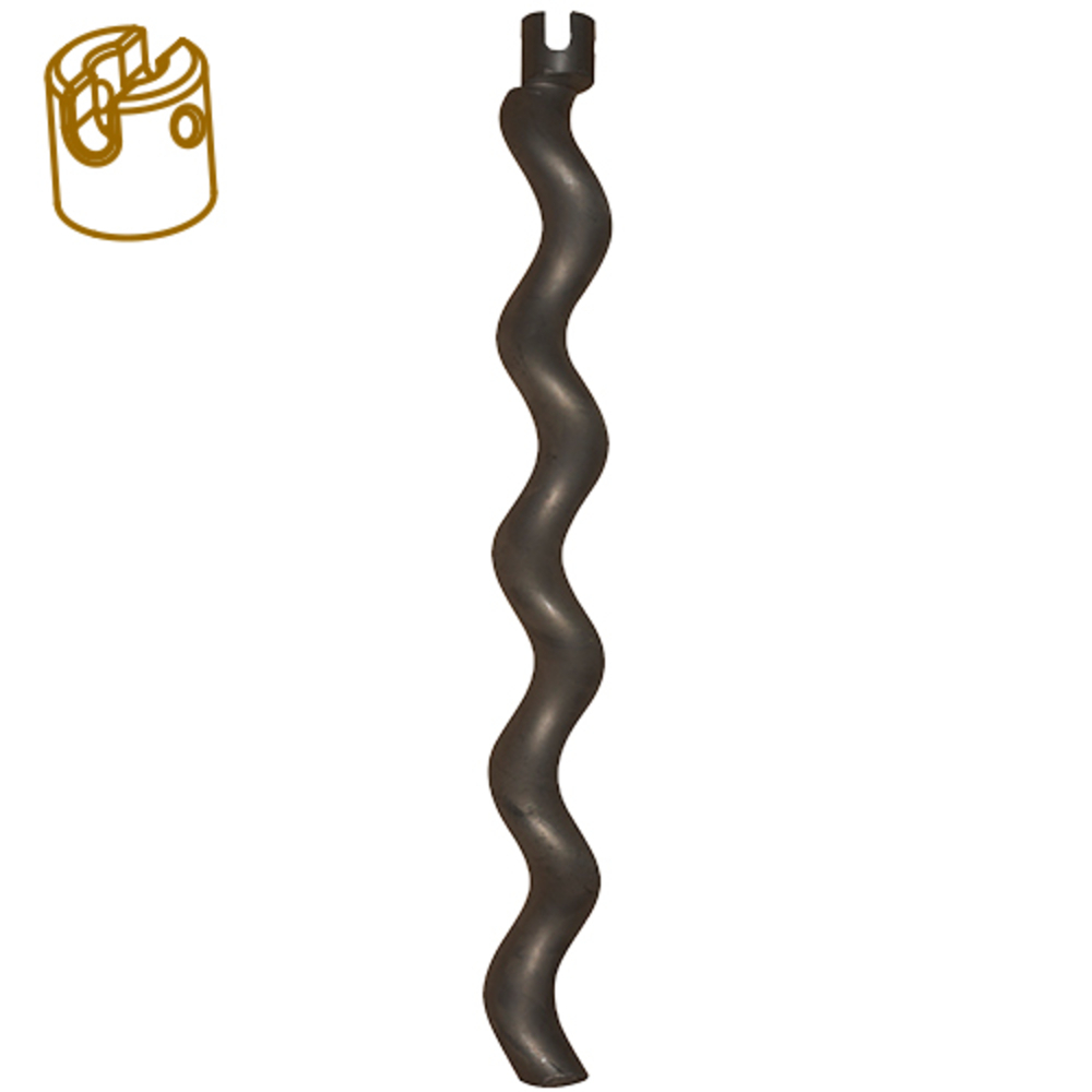 Rotor pompe MIXER 60R12 long 750 - EUROMAIR - MI7009200100