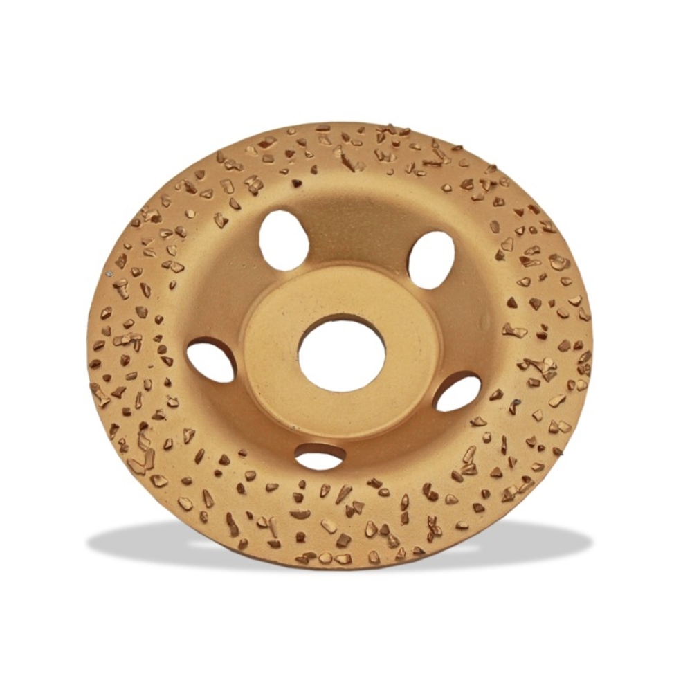 DISQUE ABRASIF Ø 125 MM - Grain moyen 24 - EDMA - 092855