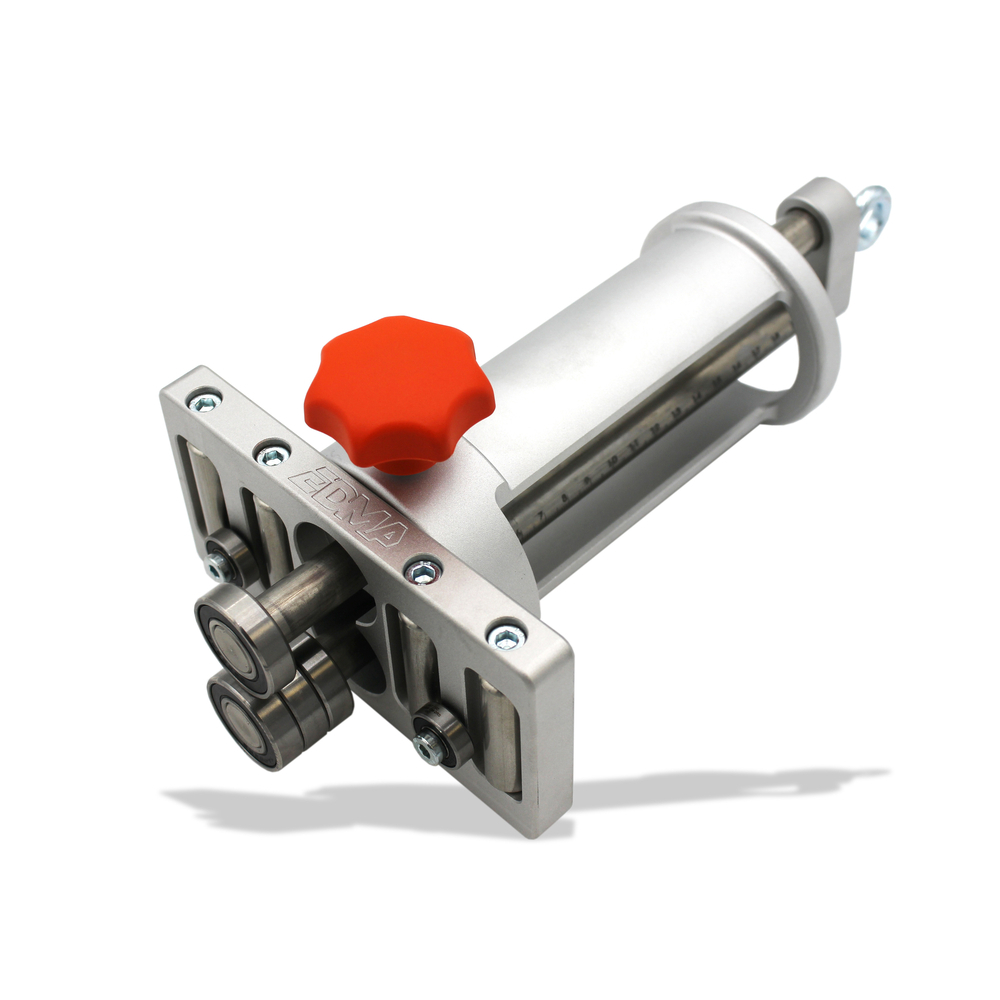 PLIEUSE SIMPLE 4 ROULETTES 200 MM - Outil pour réaliser des relevés de petites et grandes longueurs -  EDMA - 130155