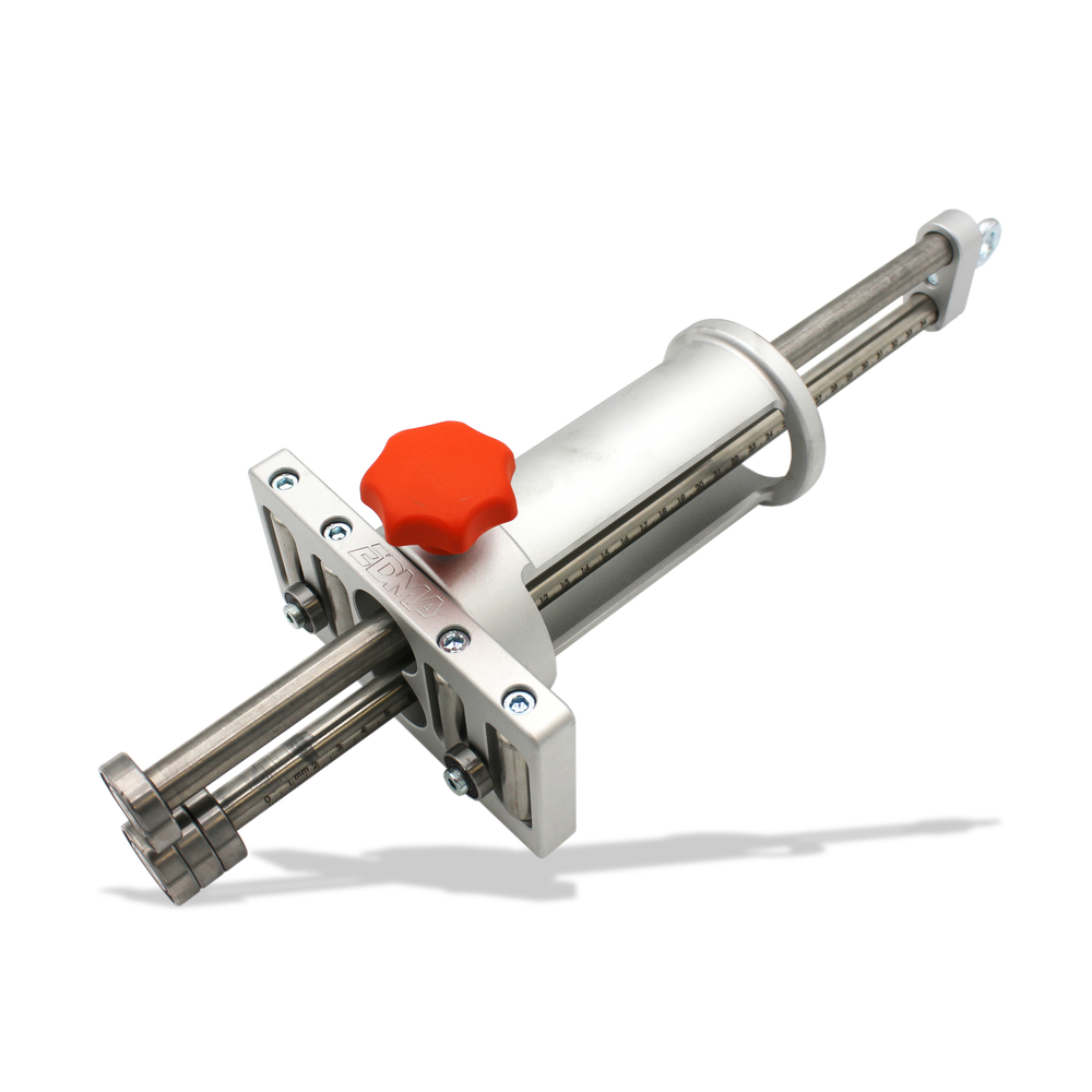 PLIEUSE SIMPLE 4 ROULETTES 350 MM - Outil pour réaliser des relevés de petites et grandes longueurs -  EDMA - 130955
