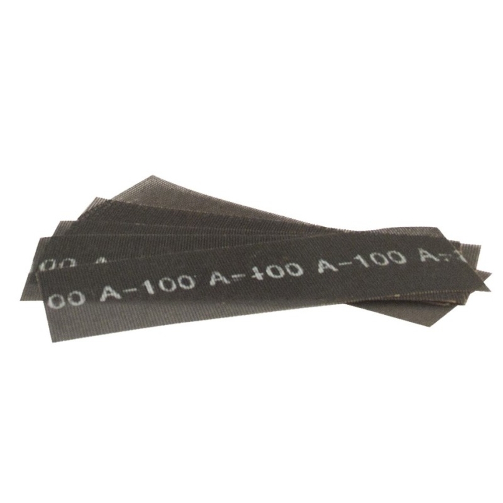 FEUILLE DE TREILLIS ABRASIF 290 x 100 MM - Grain 120 - x 10 pcs - EDMA - 163655